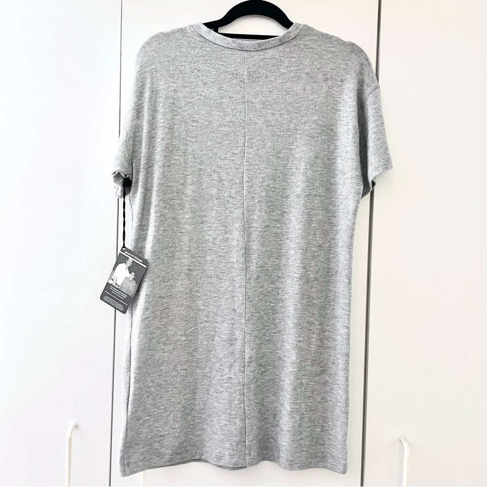 NWT GOOD HYOUMAN You Only Live Once Emilia Soft Cozy Sleep T-Shirt Dress Size S - Picture 5 of 5